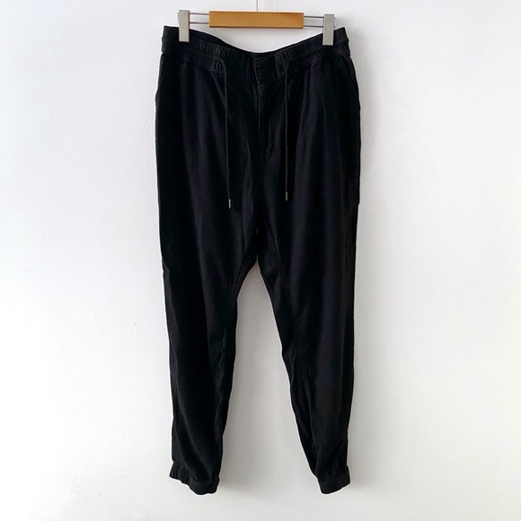 Linen Blend Joggers - Picture 1 of 5